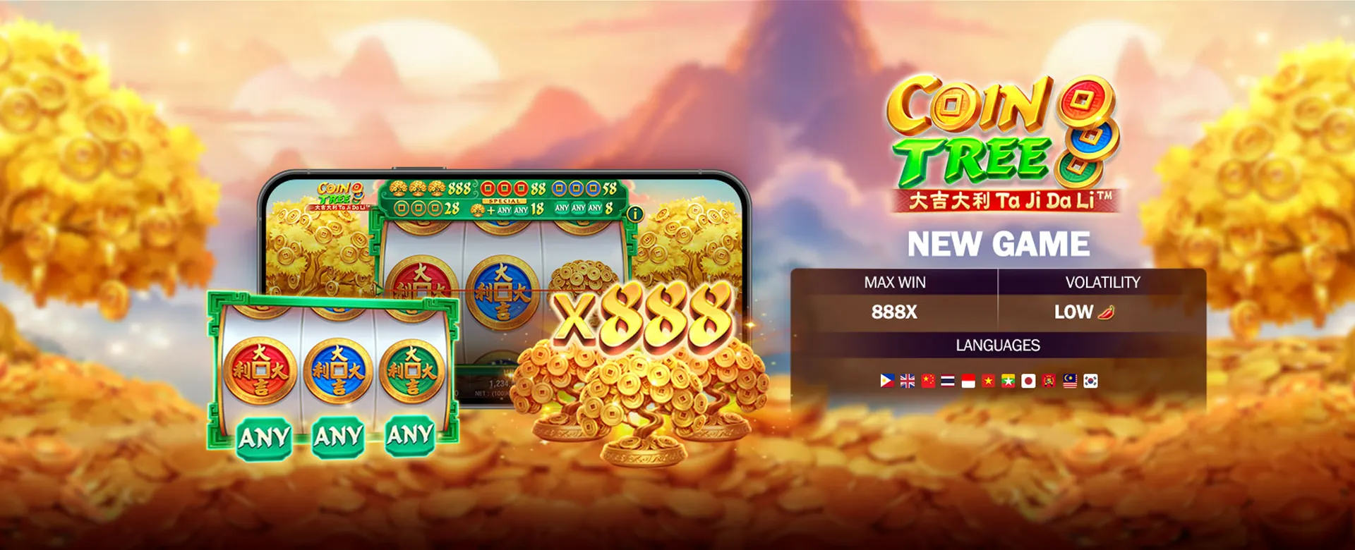 phmacao Poker Table with Golden Chips and Cards
